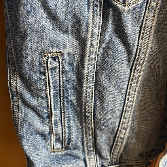 Lucky 🍀 brand Tomboy Trucker denim jacket, size XS, Color: Jacinto River - Picture 11 of 14